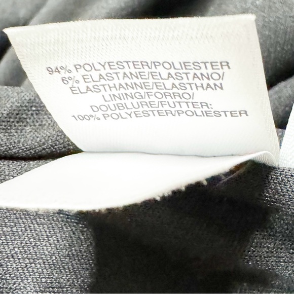 🎂 300. Rachel Roy Black Ruched Long Sleeve Bodycon Midi Dress Size XS NWT - Picture 9 of 9